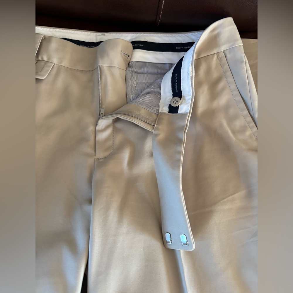 Banana Republic Martin Fit Pants NWT Size 14 - Picture 3 of 8